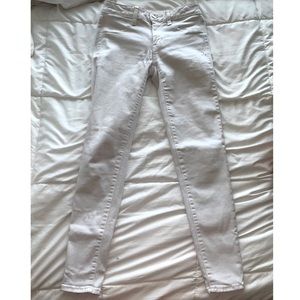 white american eagle jeans